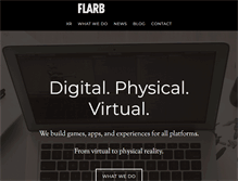 Tablet Screenshot of flarb.com